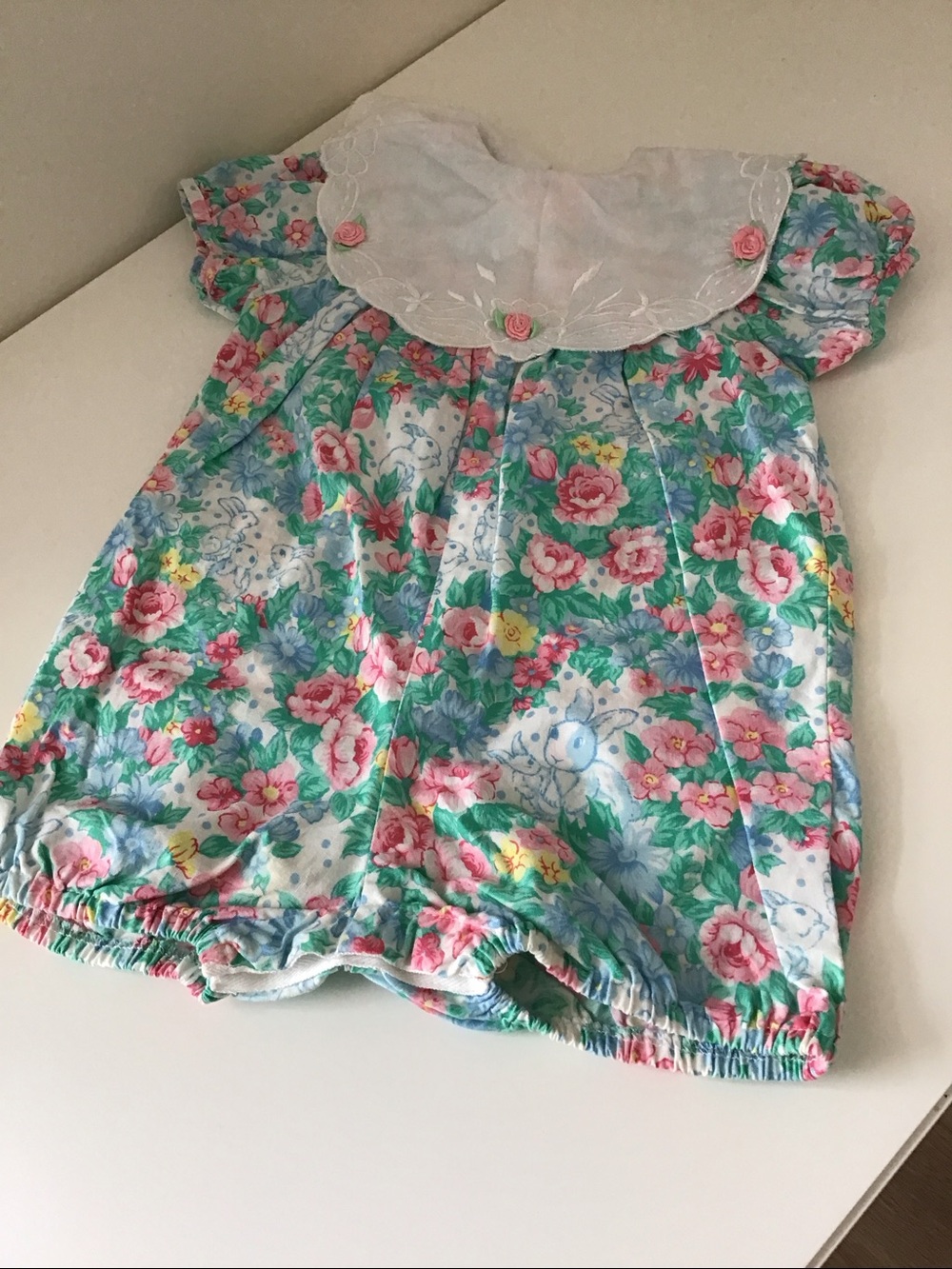 Vintage Plum Pudding romper